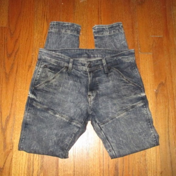 G-STAR RAW 3D Super Slim Jeans Men Sz 33